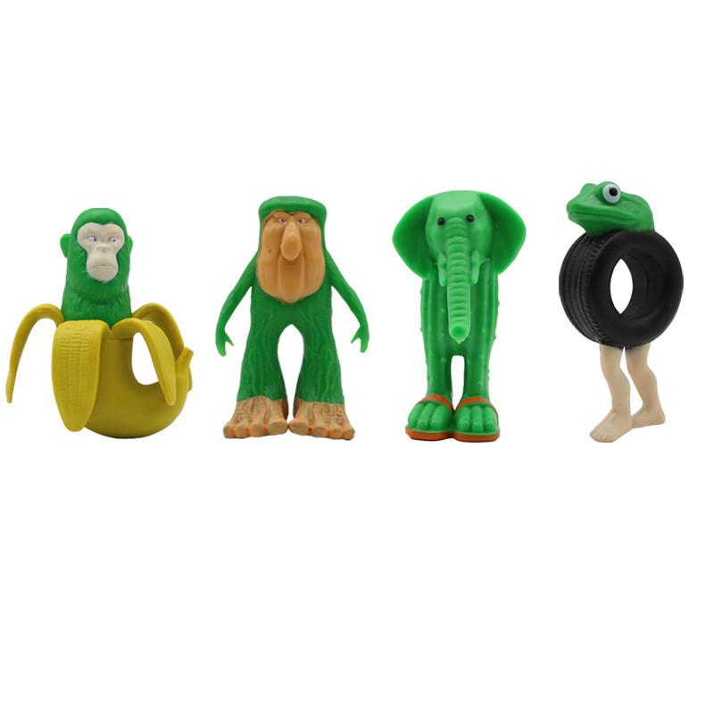 Italiana Brainrot Handpainted Pvc Model Display For Home Office Use