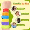 6pcs Wearable Design Sensory Textured Wristbands Surface Childs Slap Band Toy  Travel Must Haves