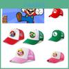 Мультяшная шляпа от солнца Super Mario Brothers для детей, дышащая, идеально подходит для всех сезонов