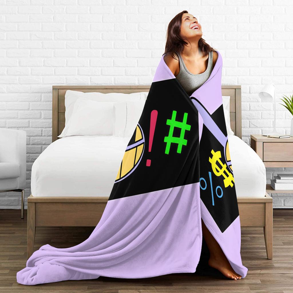 Warm Blankets Camping A-Amazing D-Digital C-Circus T-TADC Throw Blanket Funny Bedspread For Home Decor