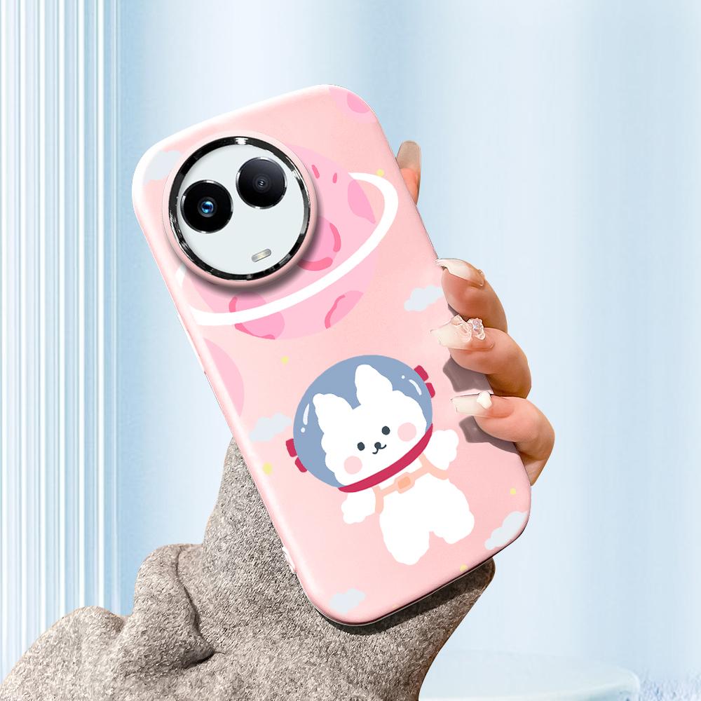 Сплошной цвет с серебряным краем линзы, жирный корпус, мягкий ТПУ, жидкий силиконовый чехол, противоударный чехол для телефона для OPPO Reno Realme OnePlus