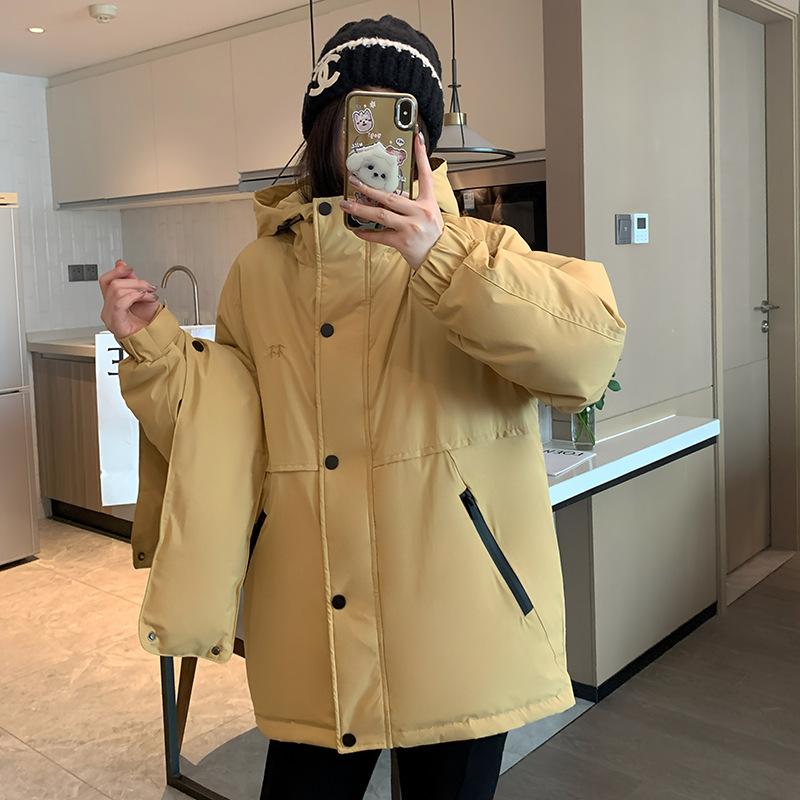 Зимняя новая куртка с капюшоном, утолщенная 90% белого утиного пуха, мягкая куртка для отдыха на открытом воздухе, куртка для пары