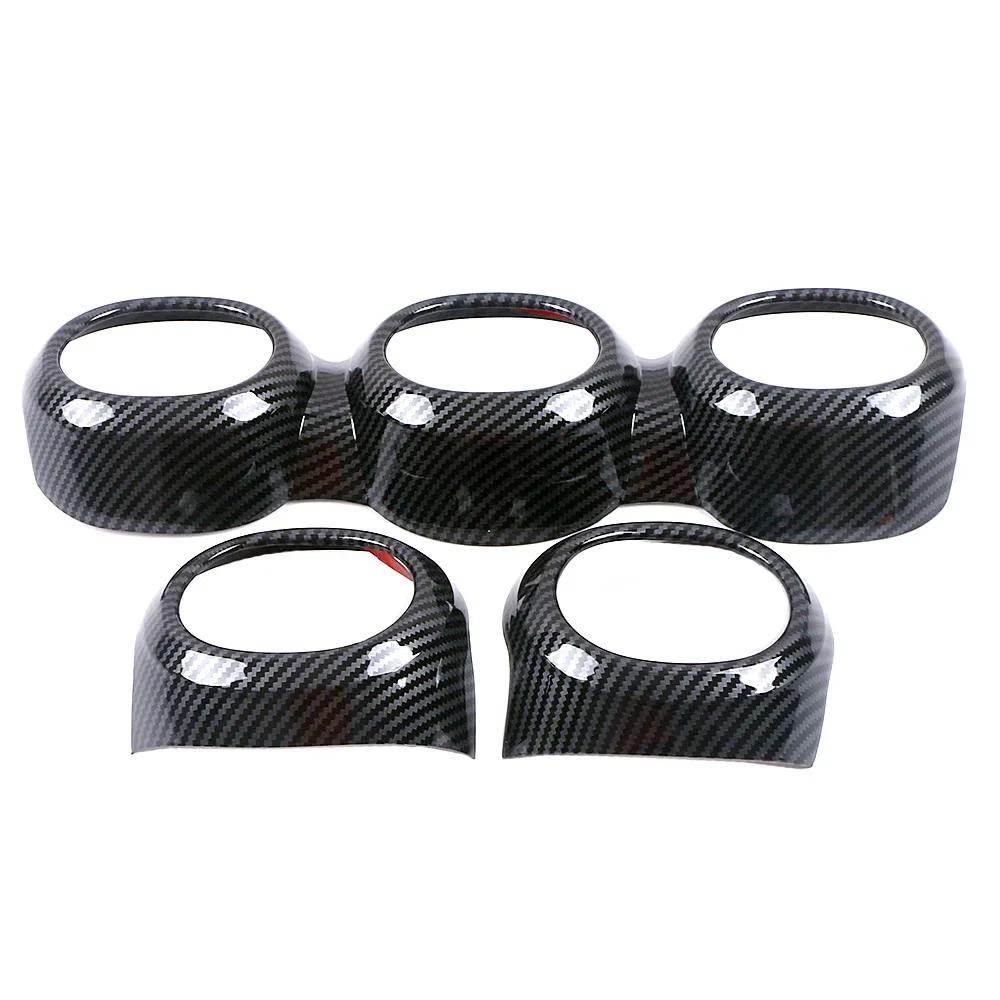 For Mercedes Benz C Class W206 S206 C200 C220 C300 2024 2024 Car Dashboard AC Air Outlet Vent Ring Frame Cover Trim Part Refit