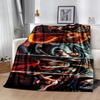 Gothic Style Blanket Durable Comfort Suitable for Livingroom Office Bed Four Seasons Multipurpose Warmthful Decor