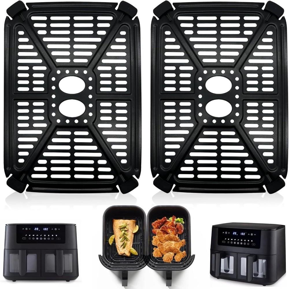 Non-Stick Air Fryer Grill Plate Oil Separator Grill Pan Air Fryer Tray  Cookware Accessories