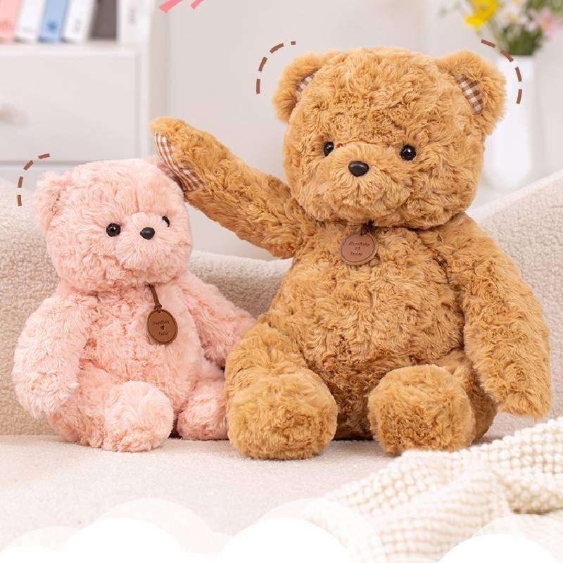 Teddy Baby Hug Pink Bear Plush Toy Cartoon Children Sleep With Comfort Gift Doll