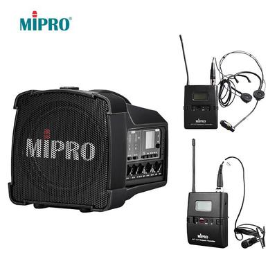 MIPRO MA-100DBII Двухканальная портативная беспроводная система громкой связи CN-вилка (адаптер в комплекте) (Китайская версия)