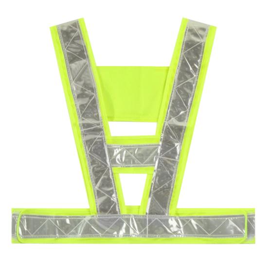 Регулируемый светоотражающий жилет с высокой видимостью, куртка с ремнями для работы на открытом воздухе