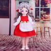 Cute Dressup 30cm Doll Set Girl Princess Toy Simulation Doll Birthday Gift Toy