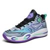 New men's basketball shoes fashion luminous version student shock absorption breathable game training shoes couple the same style
