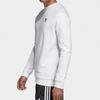 Adidas Спортивный свитер с принтом трилистника Originals, мужской топ, белый цвет DV1599