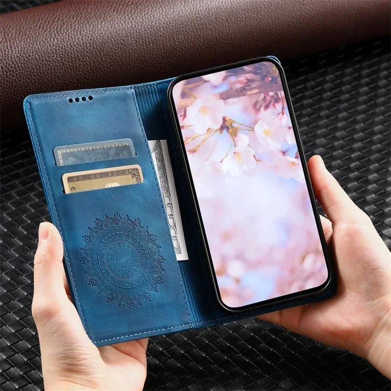 Магнитный чехол для Samsung Galaxy A52 A52s Кожаный флип-чехол для Samsung Galaxy A52s A72 A51 A71 A32 A12 5G Чехол с отделениями для карт Coque