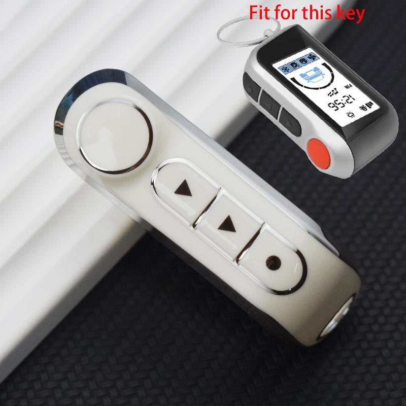 Новый чехол для ключей из ТПУ, чехол-брелок для A93 A63, русская версия, двусторонняя автомобильная сигнализация, ЖК-пульт дистанционного управления