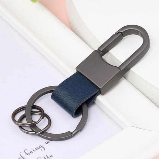 Изысканный антикоррозийный брелок для ключей, мужской деловой брелок для ключей, украшение для рюкзака