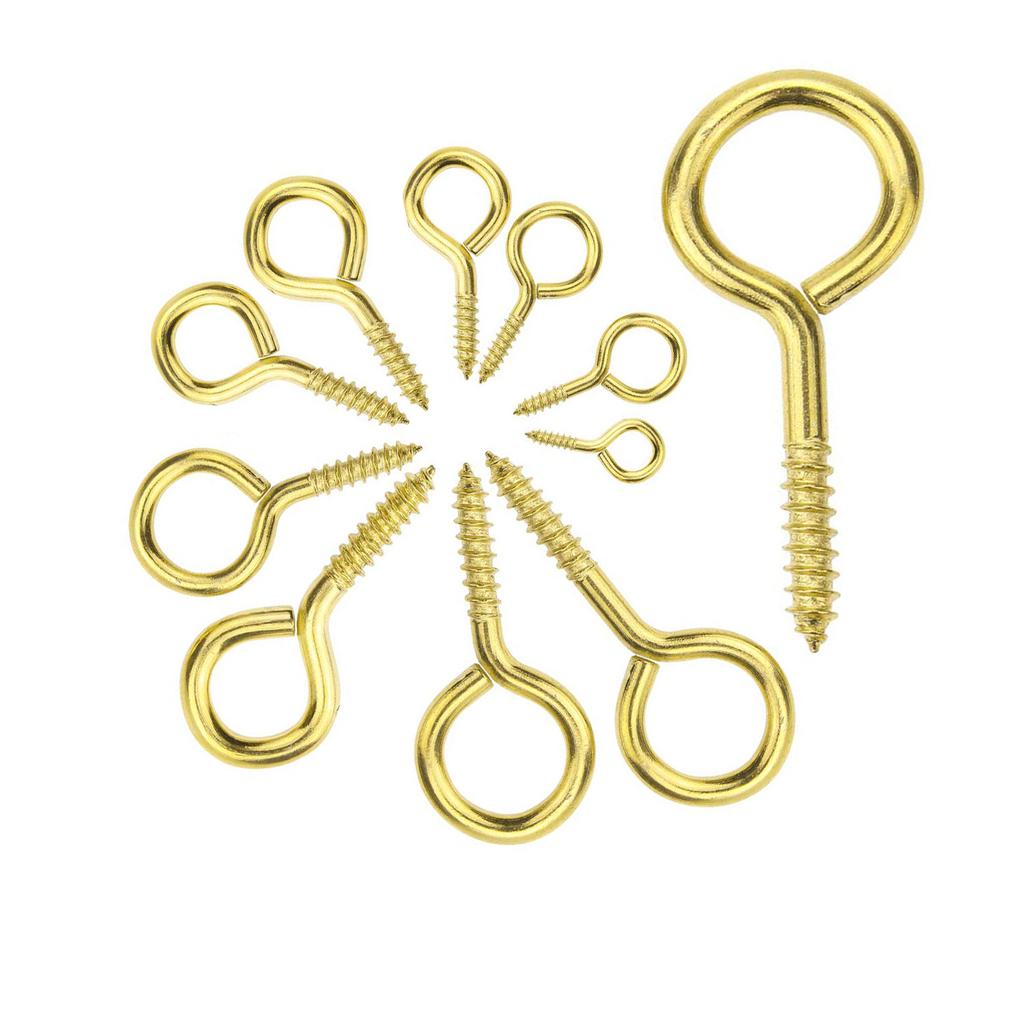 200 шт. маленькие винтовые булавки для глаз, крючки для глазных булавок, люверсы с резьбовыми застежками, крючки для занятий искусством своими руками, мини-металлический колышек для изготовления ювелирных изделий