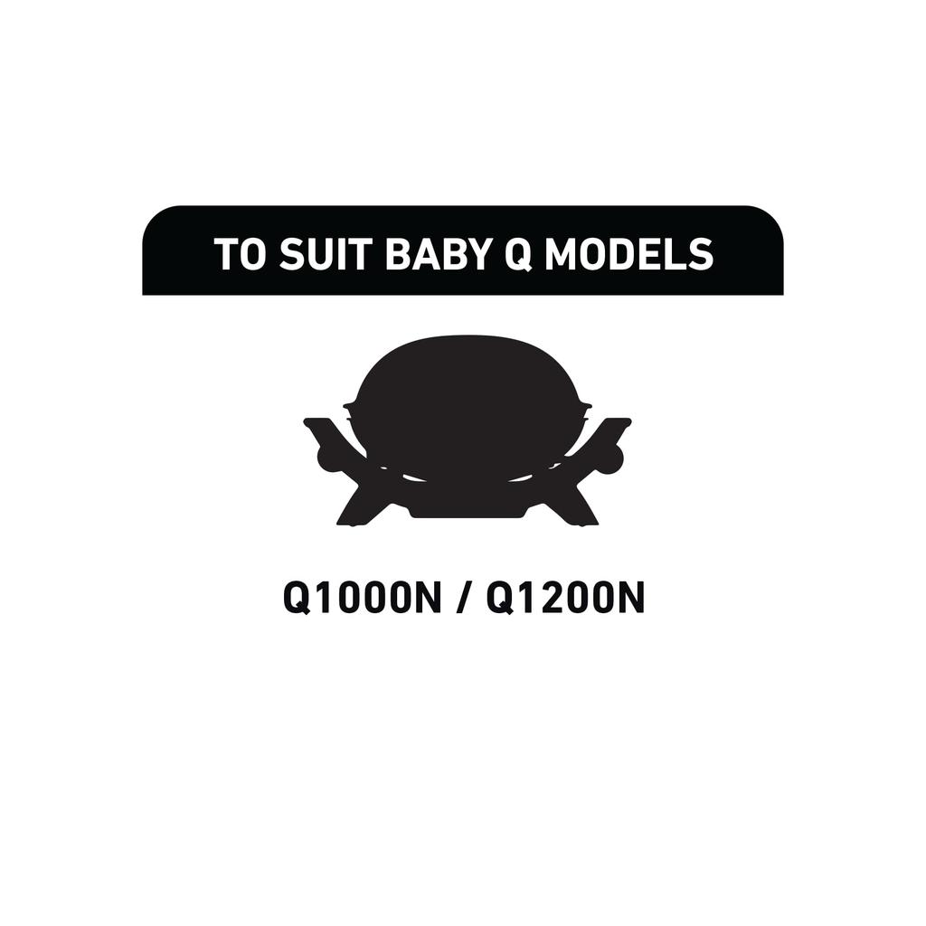 Weber Q1200N Портативный газовый гриль Чехол Японский продукт с (Номер продукта 3400151) [Официальная 2-летняя гарантия]