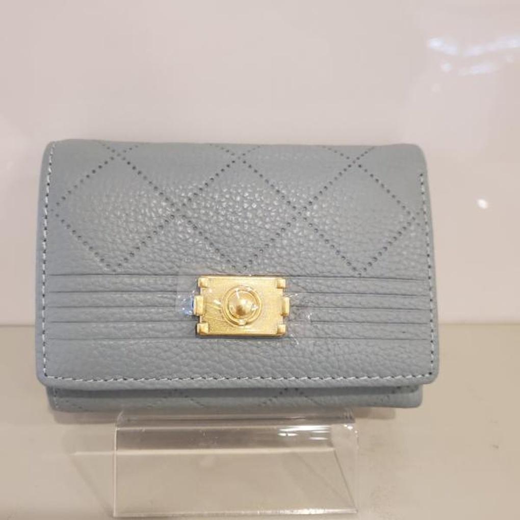 moncross BLAW19128 Cute Women's Mini 3-Stitch Cowhide Half Wallet