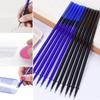 0.5mm Blue Black Stationery Supplies 20Pcs Washable Eraser School Office Pen Refills Erasable Pens Set