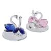 Swan Crystal Swan Ornament Colorful Swan Ornament New Home Decoration and Accessories  Home