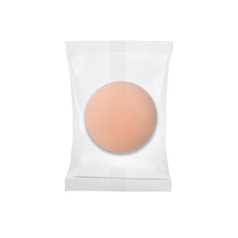 Пуховка для пудры-кушона двойного назначения с коробкой для хранения