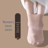 Женские повседневные носки до середины икры: Удобный, Свободный крой, Однотонный, Тонкий хлопок, для осени и зимы.