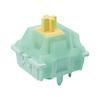 Kutethy X Gateron Jade Series Goldenrod Yellow Pro 55gf Linear Keyboard Switches Compatible with MX Mechanical Gaming Keyboards Switches,