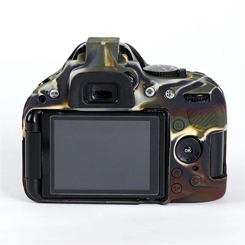 Мягкий силиконовый защитный чехол для корпуса камеры для Nikon D600 D610 D7100 D7200 D7000 D5500 D5600 D7500 D5300 D750 D5200
