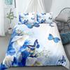 Cherry Blossom Floral Duvet Cover Set Uk Single Double Queen Us Twin Full King Size Pkm Bed Linen Set