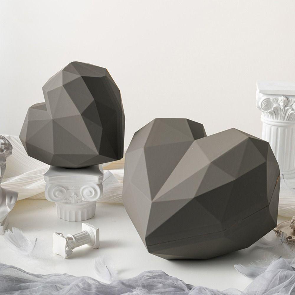 Пустые коробки ко Дню святого Валентина Матовая подарочная коробка ко Дню рождения Подарочная коробка в форме сердца ко Дню святого Валентина