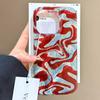 Волнистая полоса Леопард INS Модный чехол для телефона для iphone 17 Air 16 15 14 13 11 12 Pro Max 7 8 Plus X XS XR SE 2022 2020 16e Чехол