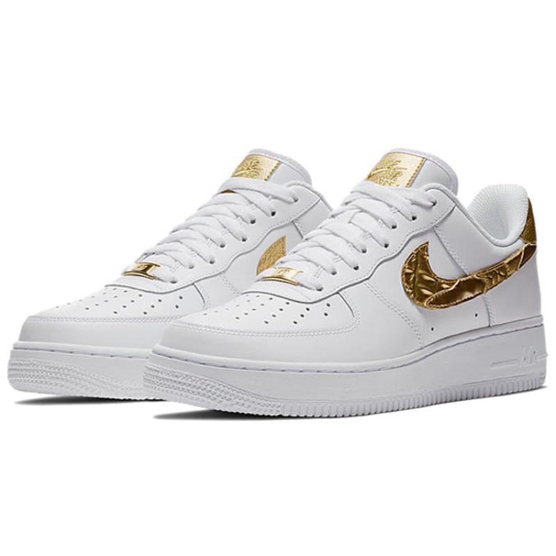 Nike Air Force 1 Low CR7 Golden Patchwork Sneakers AQ0666-100