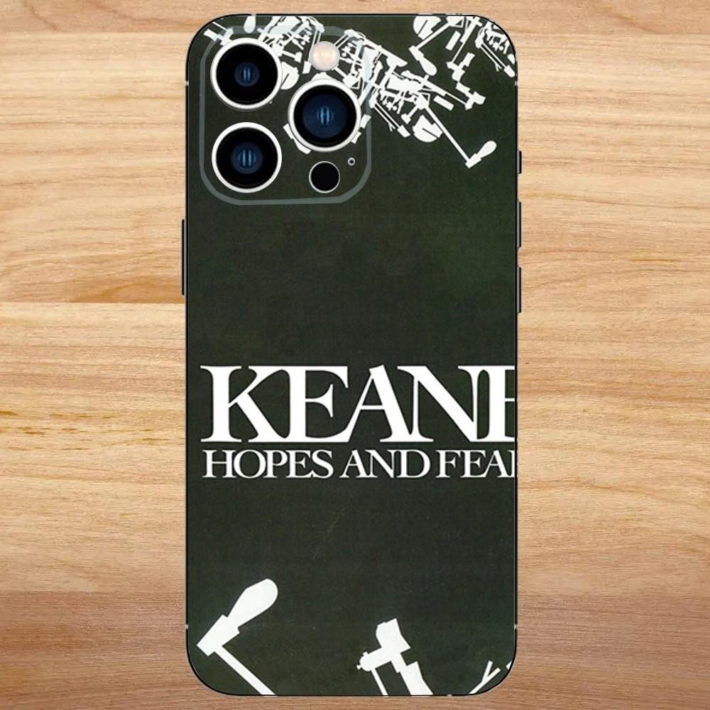 Музыкальный K-KEANE Чехол для телефона для iPhone 16,15,14,13,12,11,Mini,Pro,SE,MAX Белый Матовый Ударопрочный Чехол