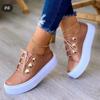 Women Casual Sneakers Woman Fashion Spring Leather PU Sneakers Female Platform Vulcanize Shoes Zapatillas De Mujer