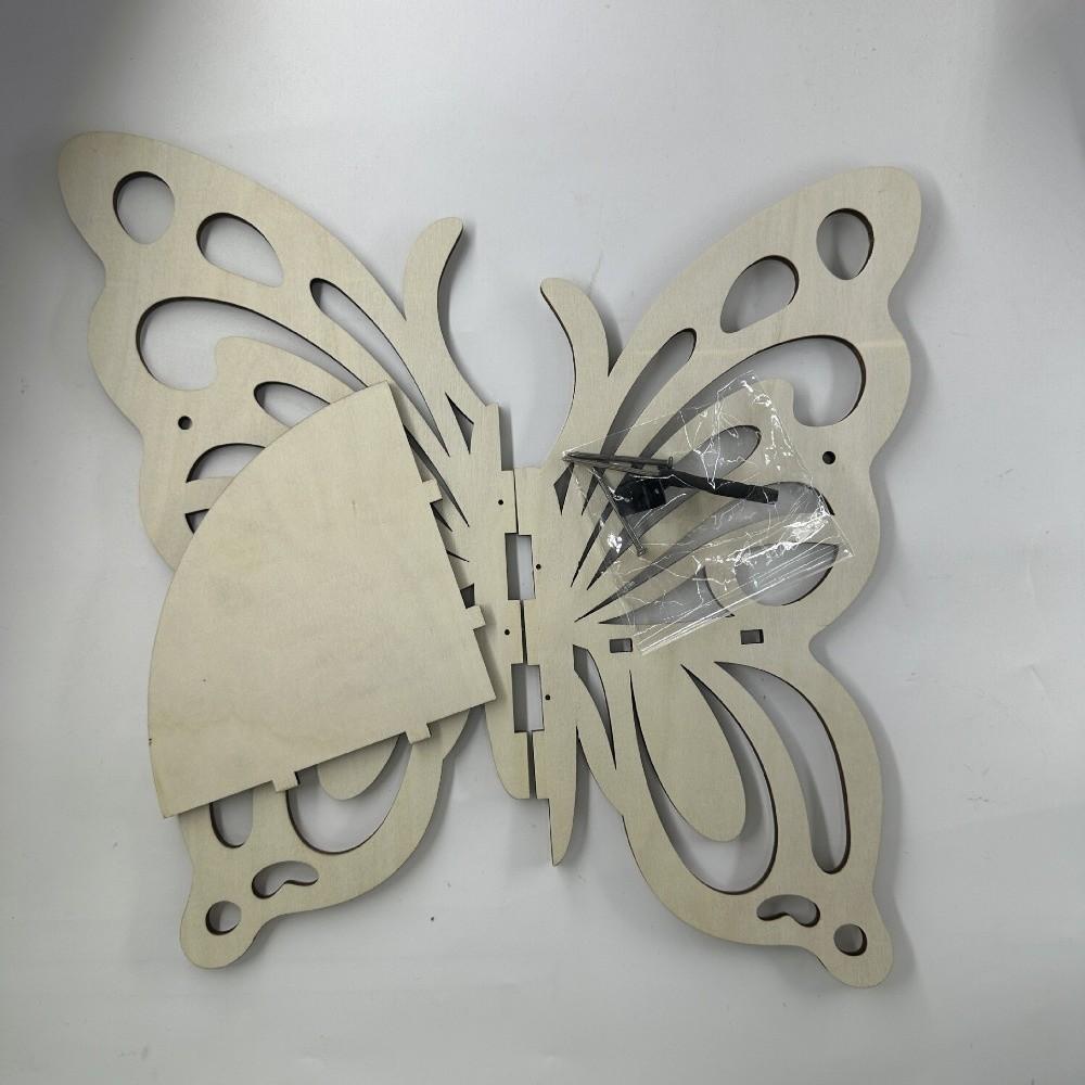 Wall-Mounted Butterfly Shaped Shelf Artistic Decorative Wall Bracket Display Shelf Home Decor