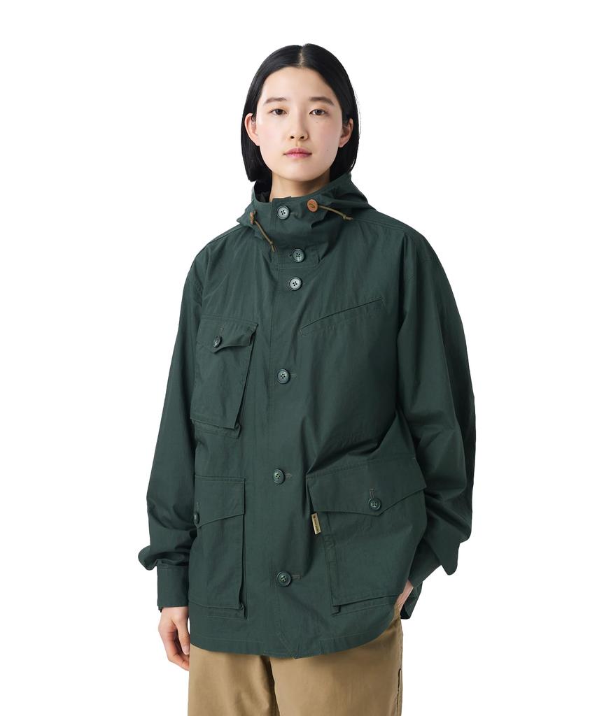 Snow Peak Waxed Windbreaker Jacket Outerwear Jacket OLIVE XL SPTL-JK-26SU908 Men's Women's