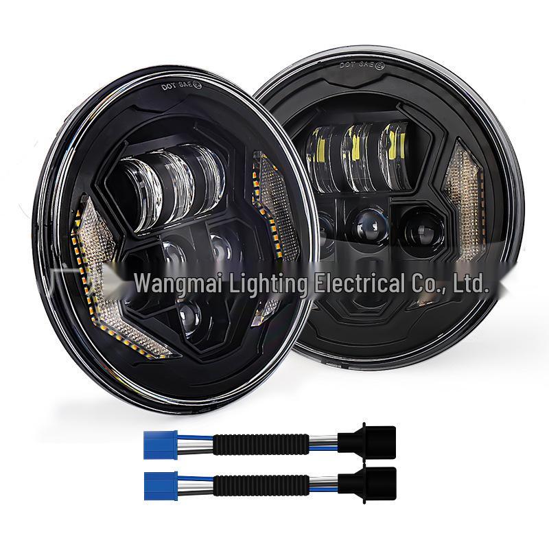 7-Inch LED Headlight for Jeep Wrangler: Off-road Modification