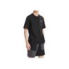 Puma Logo Casual Breathable Round Neck Short Sleeve T-Shirt Men Tops Black 678357