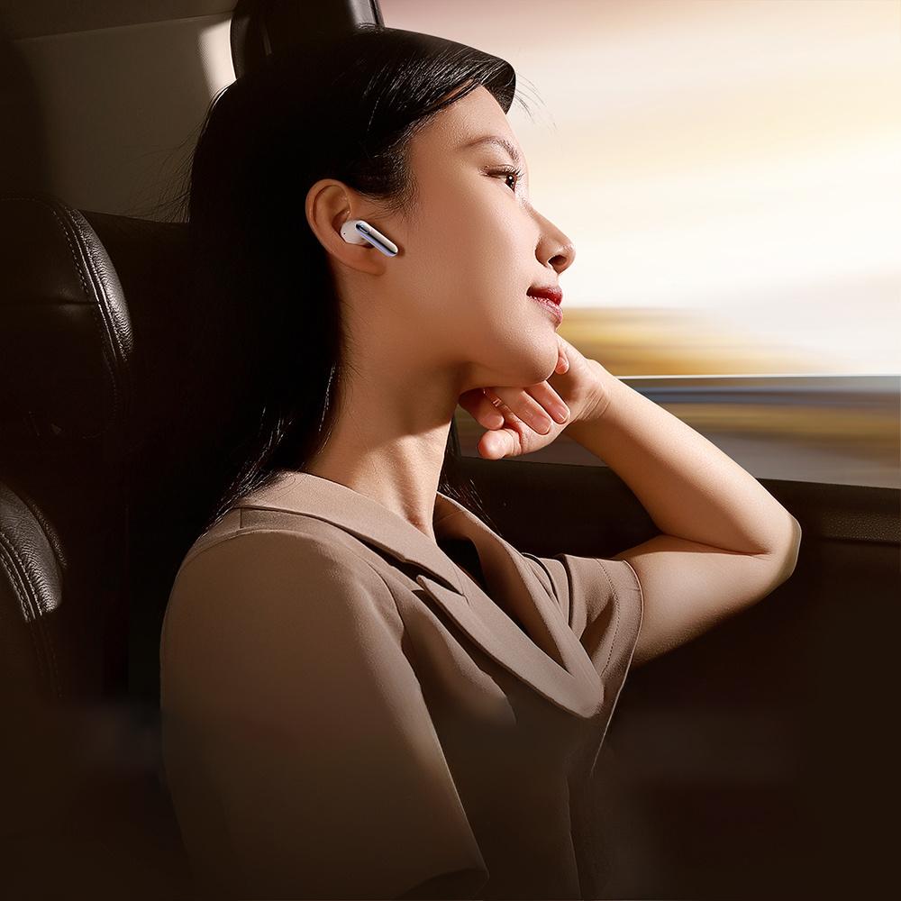 Joyroom JR-BC1 Advanced ANC Wireless Earbuds - Pure White