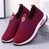 Walking Shoes Women's Autumn New Comfortable Cloth Shoes Women's One-pedal Gary Cloth Shoes
