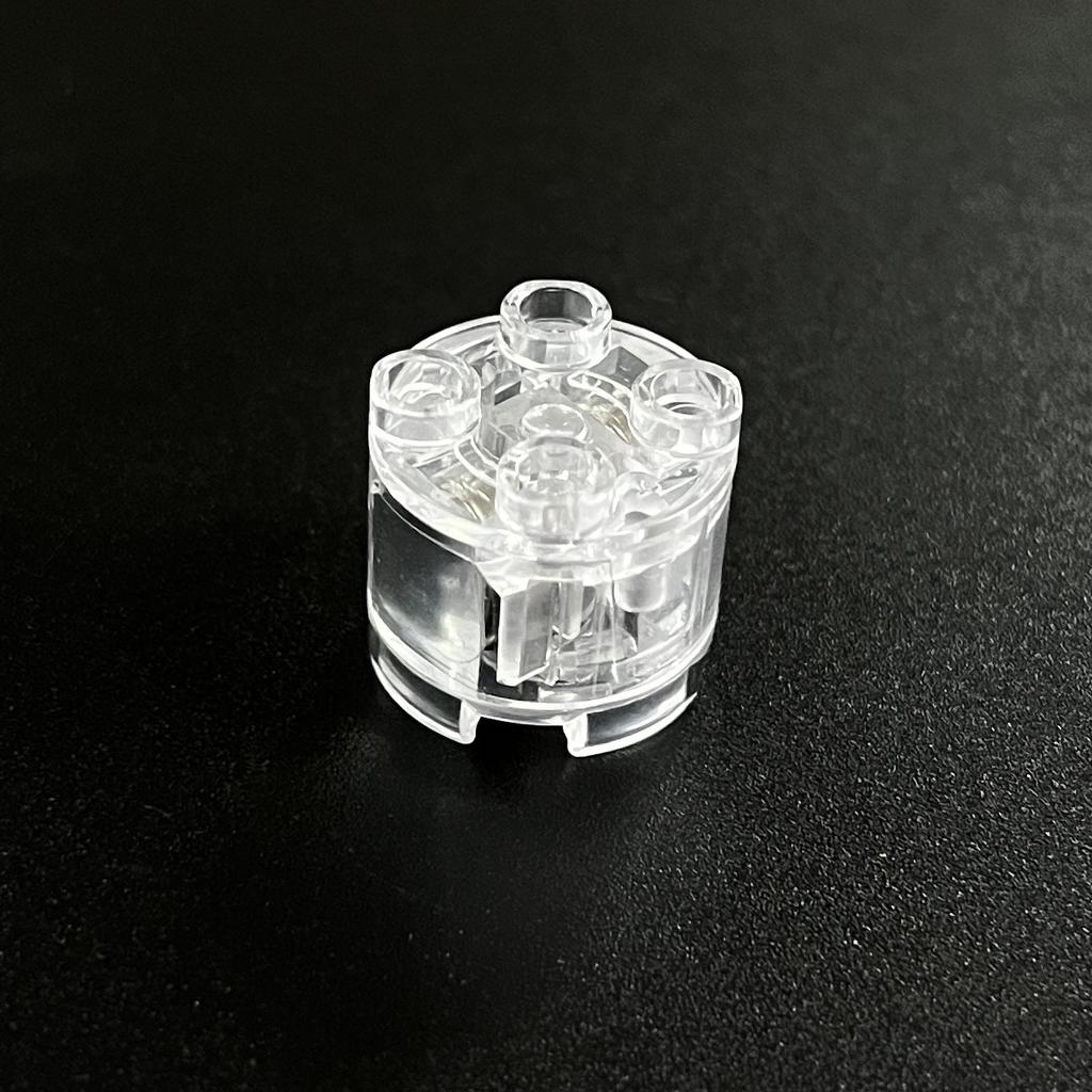 Новые 1/2/5 шт. Moc 8 цветов 2x2 Точечные светодиодные огни с батарейками Аксессуары Классический Кирпич Образовательные Светящиеся Строительные Блоки Дети