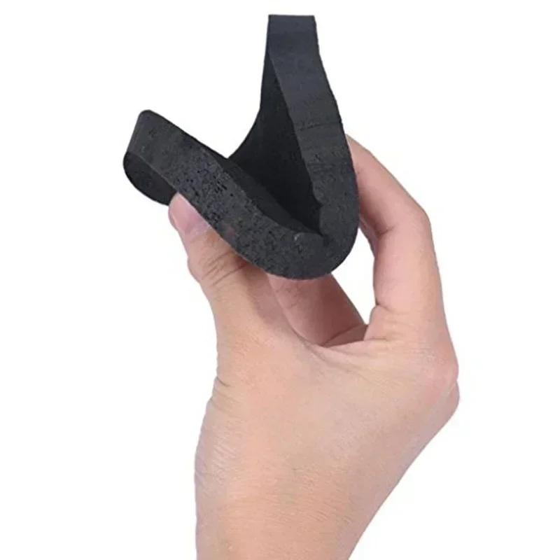 2 шт./набор Мягкая Натуральная Черная Бамбуковая Губка для Красоты, для Умывания Лица, Очищения, Косметическая Пуховка, Черные Угли, Горячая Распродажа