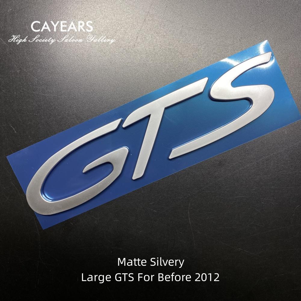 Cayears GTS GT1234 RS Пластик ABS Наклейка Значок Декали Гоночная Эмблема Подходит После 2012 Для Porsche Авто Автомобиль Кузов Задняя Крышка Багажника
