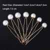 Hairstyle Design Tools Wedding Headwear Pearl Hair Pins U Shape Hair Clip Pearl Hair Stick