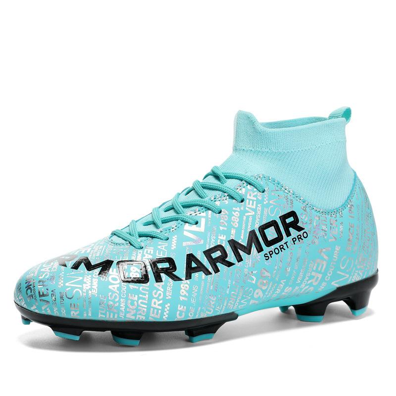 Футбольные бутсы мужские и женские Tf Broken Nails Ag Nails для студентов и детей с высоким берцем для начальной и средней школы, спортивная тренировочная обувь