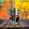 Samovar Tea Warmer Steel Teaware Turkish Samovar Camping Samovar On the Wood