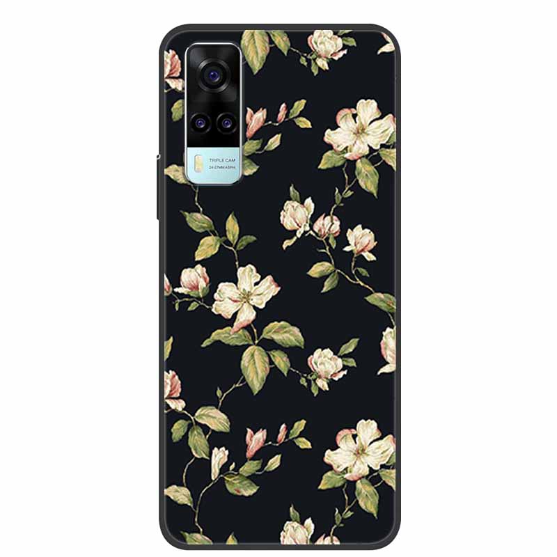 Чехол для vivo Y31 2021 Ударопрочный Мягкий силикон ТПУ Задняя крышка Для Vivo Y53S 4G Y31 2021 Y 31 Чехол V2036 Чехол для телефона Милый мультяшный