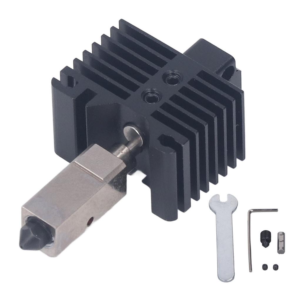 Комплект головки экструдера Замена горячего конца с радиатором Сопло Фиксирующий вал Аксессуары для 3D-принтера