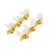 2Pcs/Set Metal Machine Head Tuners Keys Semi-closed Guitar String Tuning Pegs  Folk Acoustic