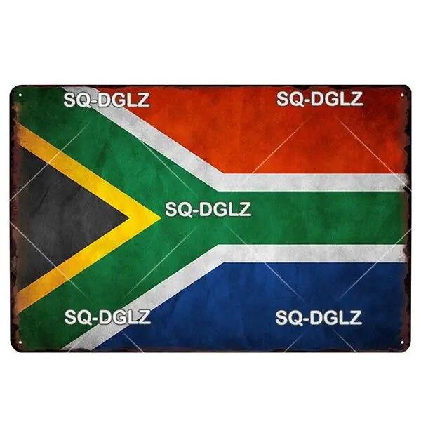 [SQ-DGLZ] Italy Flag Metal Sign Vintage Plaque Tin Sign Wall Decor For Bar Pub Metal Crafts Retro Travel Poster