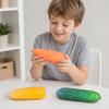 Anxiety Relief Carrot Squeeze Toys Sound Crispy Corn Fidget Toy Sensory Stress Toy  for Kids Adults